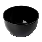 Контейнер для пресервов/мёда 360мл "банка","Плошка" d=112мм, h=55мм, черный ПП