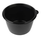 Контейнер-миска круглый 750 мл, черный