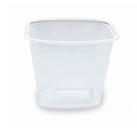 Контейнер 1000 мл 1-секц. 138х102х130 мм, без крышки, прозр., ПП, 25 шт/упак "ЮПласт" 1 000 шт/кор РОССИЯ ЮУПМ7231