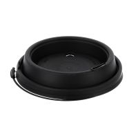 Крышка для стакана d90 мм с пробивным слотом и заглушкой тип И, черн., ПП, 50 шт/упак 1 000 шт/кор РОССИЯ 3018Ч