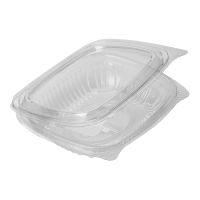 Контейнер овал 156х129х30мм, 250 мл, прозрачный