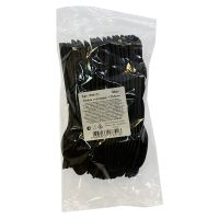 Ложка одноразовая 173,5 мм, черн., ПП, 50 шт/упак 1 000 шт/кор РОССИЯ 4033