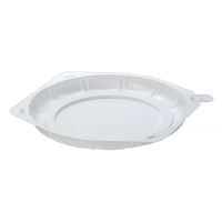 Упаковка для торта [дно] d300хh20[d265хh14] мм, бел., ПС, 180 шт/кор "Комус" 180 шт/упак РОССИЯ Т-226Д