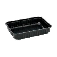 Контейнер 1000 мл 1-секц. 179х132х64 мм, серия 179, без крышки, черн., ПП, 50 шт/упак "ПолиЭр" 1 000 шт/кор РОССИЯ 179/1000 чер