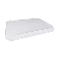 Крышка к контейнеру 187х137х15 мм, прозр., ПЭТ, 400 шт/кор "Бластор" 400 шт/упак РОССИЯ СК-1813