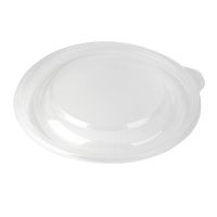Крышка к контейнеру d144хh17 мм, прозр., ПП, 50 шт/упак "ПолиЭр" 300 шт/кор РОССИЯ К-144К