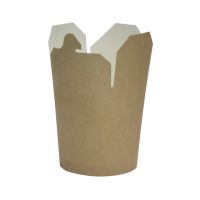 Коробка для лапши 700 мл, d102хh87 мм, крафт. карт., 48 шт/упак 432 шт/кор РОССИЯ 76397/211060