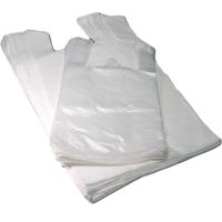 Пакет "майка" 45+30х75см ПНД, "Белая"