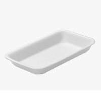 Лоток пищевой 225х135х20 мм, бел., ВПС, 300 шт/кор "Протэк" 300 шт/упак РОССИЯ D-21 "АВ" С