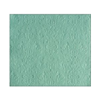 Салфетки 330х330 мм 3-сл., диз. "Аквамарин палевый Барокко", аквамар., бум., 16 шт/упак "Bouquet" 12 упак/кор РОССИЯ 57217