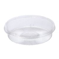 Контейнер 250 мл 1-секц. d132хh31 мм, без крышки, прозр., ОПС, 600 шт/кор "Комус" 600 шт/упак РОССИЯ СК-025 (Т)