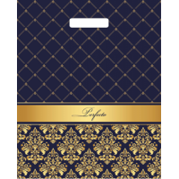 Пакет 300х370 мм, 90 мкм с проруб. ручками, диз. "Перфекто Вензель", ПВД, 25 шт/упак "Тикопластик" 400 шт/кор РОССИЯ н00129758