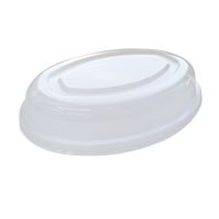 Крышка к контейнеру овал 235х170х40 мм, прозр., ПЭТ, 50 шт/упак "GREEN MYSTERY" 600 шт/кор КИТАЙ TM-L118-PET Lid