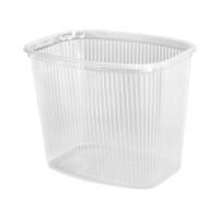 Контейнер прямоугольный 139х102х125мм, 1000 мл, с вертикальными рёбрами