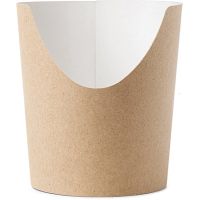 Упаковка для снеков 650 мл d108хh108 мм, L, крафт, карт., 25 шт/упак "OSQ" Snack Bowl 525 шт/кор РОССИЯ OSQ SNACK BOWL L (K)