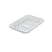 Лоток пищевой 169х125х22,3 мм, серия №2, бел., ПП, 100 шт/кор "Upax-Unity" 100 шт/упак РОССИЯ 500г бел.
