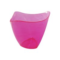 Форма для фуршетов 120 мл 79х77х67 мм, диз. "Кимоно", красн., ПС, 25 шт/упак "Buffet" 400 шт/кор РОССИЯ 1050