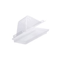 Упаковка для сэндвичей треуг. 212х92х59[194х62х52] мм, неразъем.крышка, прозр., ПЭТ, 500 шт/кор "Комус" 500 шт/упак РОССИЯ РК-60ТН