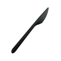 Нож одноразовый 178,5 мм, черн., ПП, 1 000 шт РОССИЯ 4031Ч