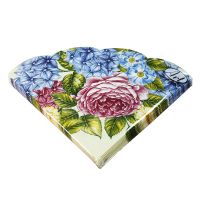 Салфетки d320 мм 3-сл., диз. "Гортензии и розы", разноцв., бум., 12 шт/упак "Bouquet" 15 упак/кор РОССИЯ 42735