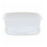 Контейнер 500 мл, прямоугольный, 138х102х59мм, полупрозрачный
