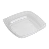 Контейнер 750 мл 1-секц. 190х190х42 мм, без крышки, прозр., ПЭТ, 70 шт/упак "ПолиЭр" 140 шт/кор РОССИЯ СпК-1919-750 прозр.