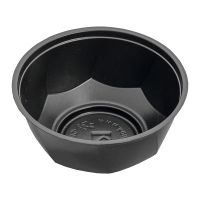 Контейнер 200 мл 1-секц. d110хh45 мм, без крышки, черн., ОПС, 1000 шт/кор "Kado-Prim" 1 000 шт/упак РОССИЯ КД-117 Д чёрн.