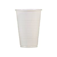 Одноразовый стакан для холодного и горячего, 0.2л, белый, супер эконом, ПП