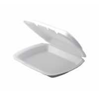 Ланч-бокс 1-секц. 248х204х70 мм, бел., ВПС, 100 шт/кор 100 шт/упак РОССИЯ LB-1 Б