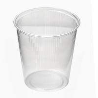 Контейнер круглый 500 мл, полупрозрачный 