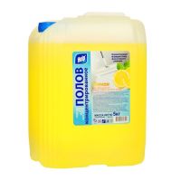 Средство для мытья пола "Help" Лимон, концентрат, канистра, 5000 г 4 шт/кор РОССИЯ 4-0339