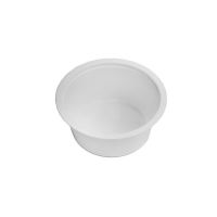 Соусник под запайку 80 мл, 1-секц., d75хh34 мм, бел., ПП, 50 шт/упак "Перинт" 1 100 шт/кор РОССИЯ 80/75 бел.
