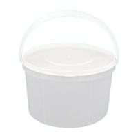 Ведро пищевое 11000 мл, d294хh225 мм, с ручкой, без крышки, бел., ПП, 20 шт/кор "Альянсупак" 20 шт/упак БЕЛАРУСЬ ДВ-11,0/294 БЕЛ