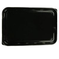 Контейнер 500 мл 1-секц. 350х240х55 мм, без крышки, черн., ПЭТ, 60 шт/кор "Kado-Prim" 60 шт/упак РОССИЯ КД-518Д