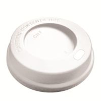 Крышка для стаканов, d 74 мм, белого цвета, TL74, полистирол