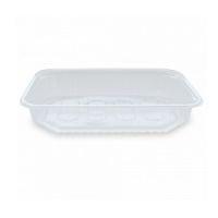 Контейнер 500 мл, прямоугольный, 186х132х33мм, полупрозрачный