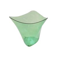 Форма для фуршетов 120 мл 79х77х67 мм, диз. "Кимоно", зел., ПС, 25 шт/упак "Buffet" 400 шт/кор РОССИЯ 1050