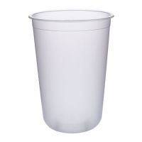 Стакан одноразовый 500 мл, диз. "U-cup", прозр., ПП, 25 шт/упак 500 шт/кор РОССИЯ