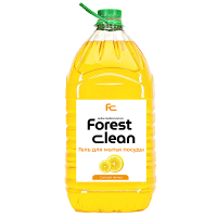 Средство для мытья посуды "Forest Clean" Сочный Лимон гель, концентрат, бутылка ПЭТ, 5000 г 2 шт/кор РОССИЯ 311