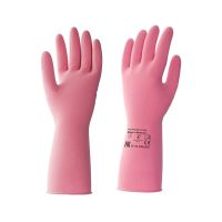 Перчатки латексные, р-р M, красн., 1 пар/упак "HQ Profiline" 50 пар/кор МАЛАЙЗИЯ 73582