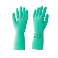 Перчатки латексные, р-р L, зел., 1 пар/упак "HQ Profiline" 50 пар/кор МАЛАЙЗИЯ 73586