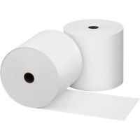 Чековая лента 80мм х 80м, d12 мм, бел., термобум. 9 рул/упак 45 рул/кор РОССИЯ СЯ8407