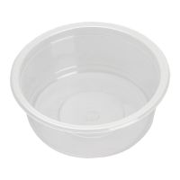 Контейнер 250 мл 1-секц. d115хh43,6 мм, без крышки, прозр., ПП, 50 шт/упак 500 шт/кор РОССИЯ