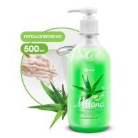 Мыло-крем жидкое "Grass" Milana Алоэ вера, дозатор, 500 мл 15 шт/кор РОССИЯ 126600