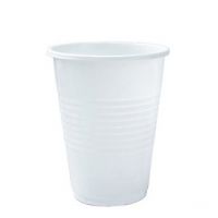 Стакан одноразовый 200 мл, бел., ПП, 100 шт/упак 4 000 шт/кор РОССИЯ