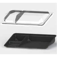 Крышка к контейнеру для суши "Витрина" 195х106х40 мм, прозр., ПС, 1 000 шт/кор "Kado-Prim" 1 000 шт/упак РОССИЯ КД-009 К