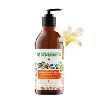 Мыло жидкое "Synergetic" Карамельное яблоко и ваниль, дозатор, 380 мл 12 шт/кор РОССИЯ 105004