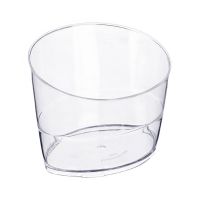 Форма для фуршетов 190 мл 87х96х75 мм, диз. "Колонаде", прозр., ПС, 12 шт/упак 240 шт/кор РОССИЯ 5065п