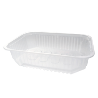 Контейнер 750 мл 1-секц. 186х132х48 мм, серия 186, без крышки, прозр., ПП, 100 шт/упак "Clarity" 500 шт/кор РОССИЯ 186-750