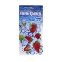 Пакет для льда 192 кубика 250х300 мм, голуб., ПВД, 8 шт/упак "Elpi" 200 упак/кор РОССИЯ